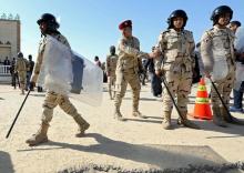 Military forces are seen in North Sinai, Egypt, December 1, 2017. PHOTO BY REUTERS/Mohamed Abd El Ghany