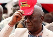Zimbabwe's opposition Movement for Democratic Change (MDC) leader Morgan Tsvangirai reacts after arriving at a rally in Harare, Zimbabwe, August 5, 2017. PHOTO BY REUTERS/Philimon Bulwayo