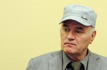 Former Bosnian Serb commander Ratko Mladic appears in court at the International Criminal Tribunal for the former Yugoslavia (ICTY) in the Hague, Netherlands, June 3, 2011. PHOTO BY REUTERS/Martin Meissner