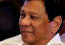 Philippine President Rodrigo Duterte attends the Asian Development Bank 50th anniversary celebration in Mandaluyong, Metro Manila, Philippines, February 21, 2017. PHOTO BY REUTERS/Erik De Castro
