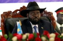 South Sudan's President Salva Kiir attends the launching of the National Dialogue committee in Juba, South Sudan, May 22, 2017. PHOTO BY REUTERS/Jok Solomun