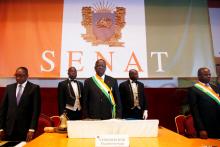 Ivory Coast inaugurates new senate amid opposition criticism