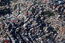 An aerial view of a slum in Caracas, Venezuela, August 11, 2016. PHOTO BY REUTERS/Carlos Garcia Rawlins