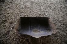 A locally fabricated tray used for feeding cows is seen at the L & Z dairy farm in Fari village on the outskirts of Nigeria's northern city of Kano January 18, 2016. PHOTO BY REUTERS/Akintunde Akinleye