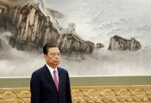 New Politburo Standing Committee member Zhao Leji attends a meeting with media at the Great Hall of the People in Beijing, China, October 25, 2017. PHOTO BY REUTERS/Jason Lee
